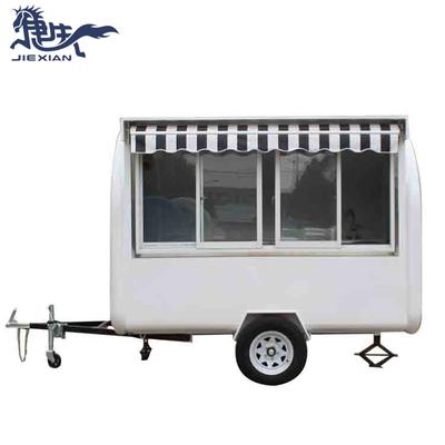 Street Vending Concession Trailers with awning JX-FR280WH