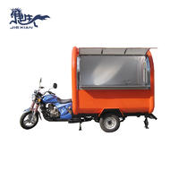 Motorbike Food Cart  Nice scooter food cart outdoor JX-FR220I