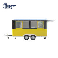 Outdoor Barbecue Trailer food concession trailer JX-FS400R