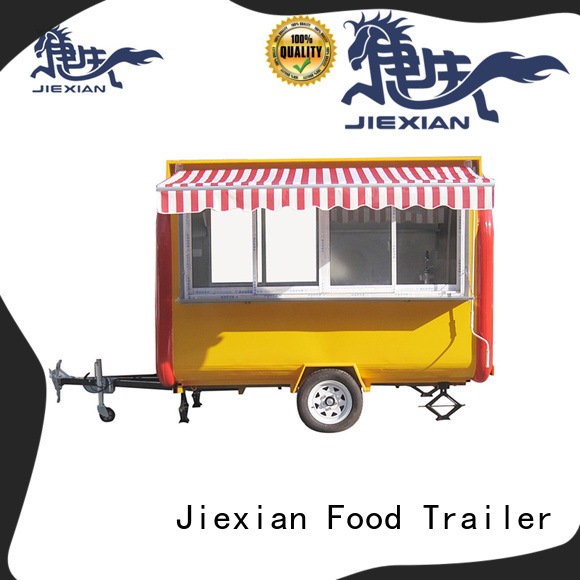 Jiexian oem concession trailers for sale in ohio company for food selling