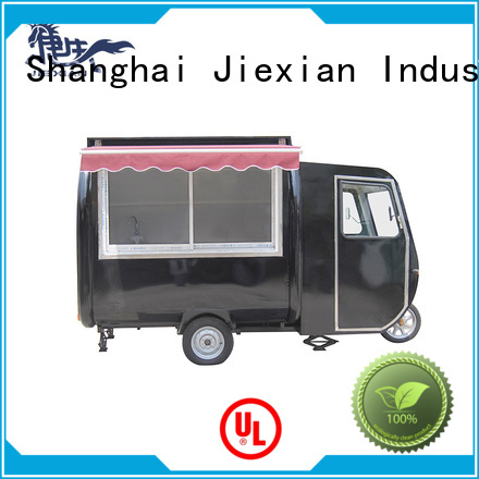 Jiexian quality-reliable electric food truck design for trademan