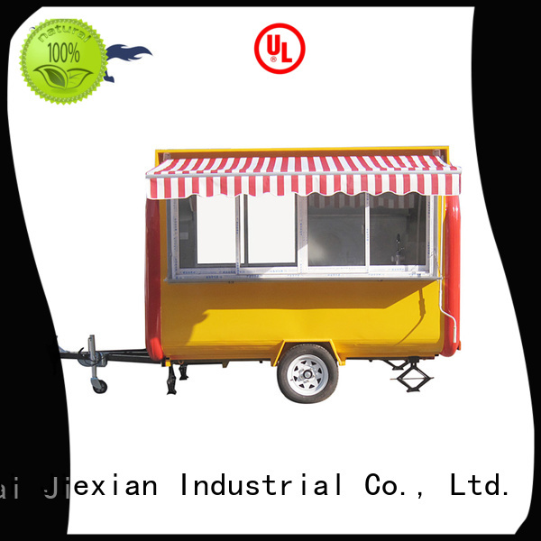 Jiexian quality new concession trailers bulk for business