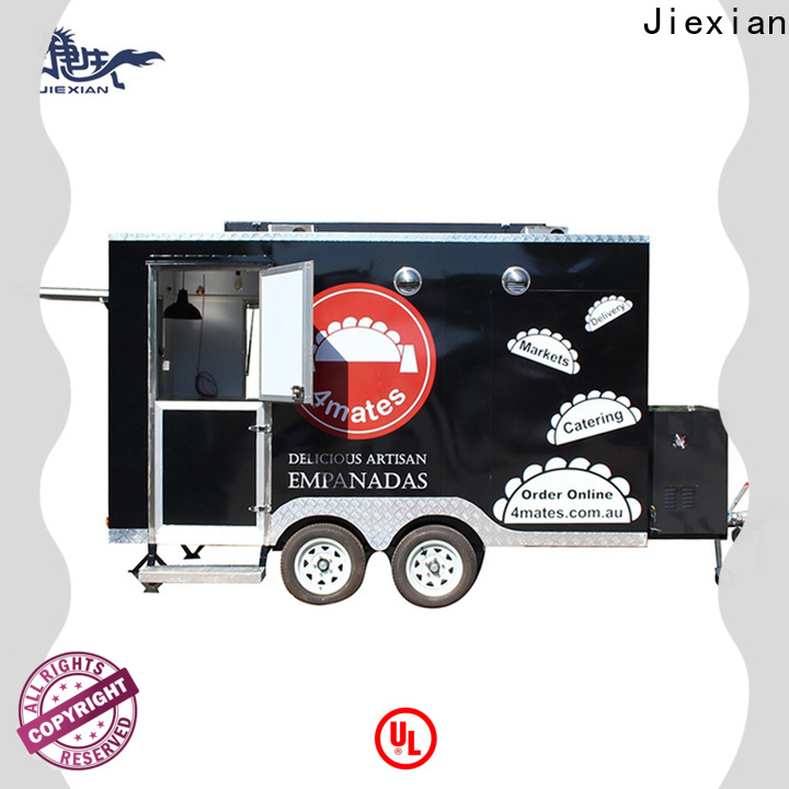 Jiexian Custom food truck guide Suppliers for fast food selling