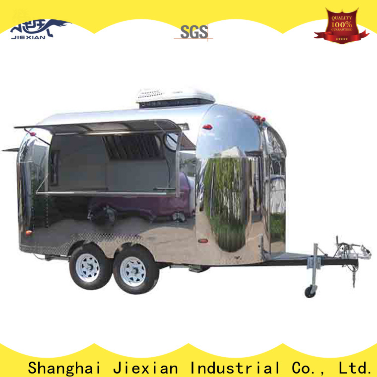 Jiexian New mobile vending trucks manufacturers for fast food selling