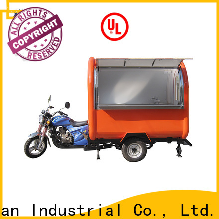 Jiexian Top snack cart on wheels Supply for trademan
