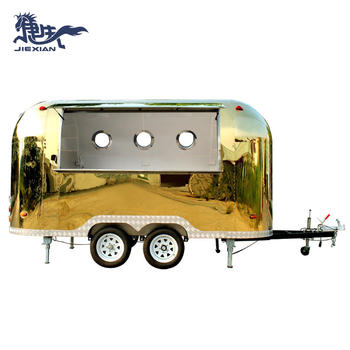 JX-BT400B Hot sale classic mobile food truck/fast food vending truck stainless steel food truck equipment