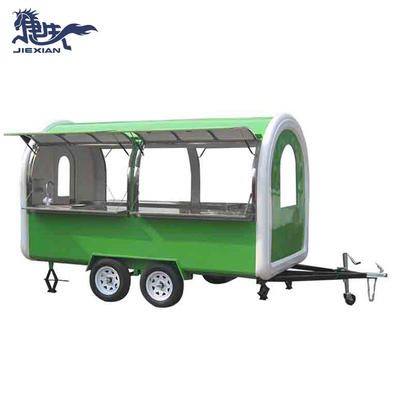 JX-FR350W Wholesale Price food trucks mobile food trailer crepe mobile solar trailer