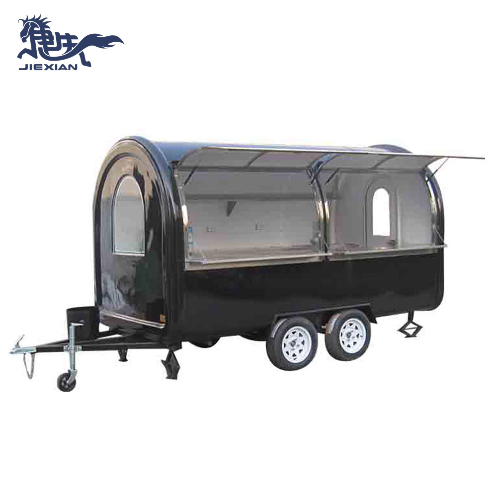 JX-FR350W Wholesale Price food trucks mobile food trailer crepe mobile solar trailer