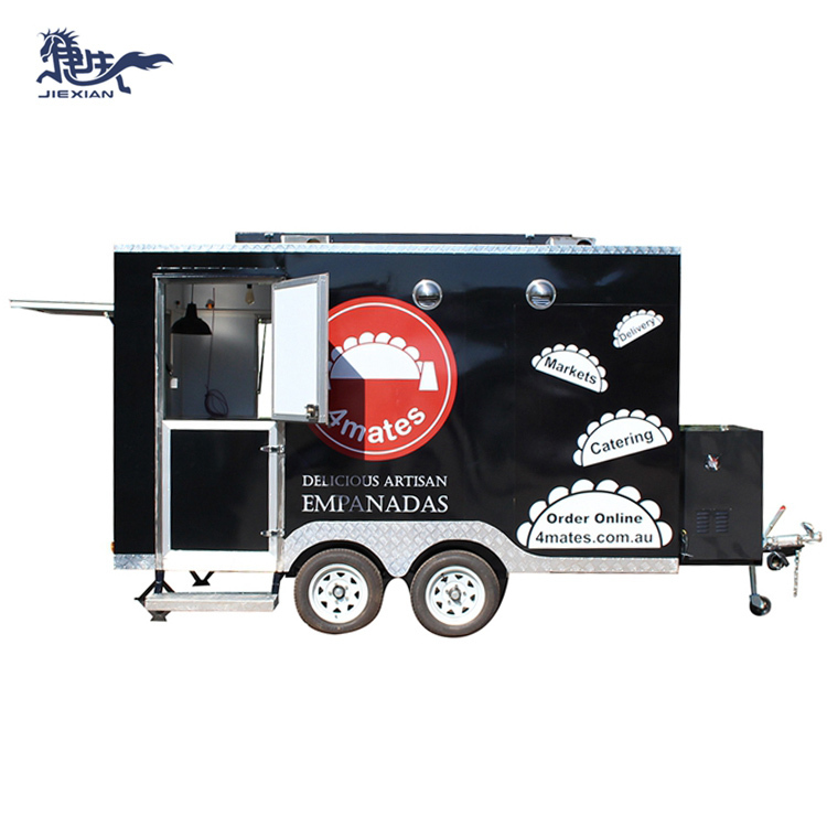 JX-FS350 New brand outdoor mobile coffee cart /food truck/food concession trailer for promotion
