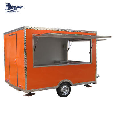 JX-FS300 2020 Shanghai Jiexian mini mobile food carts for coffee donuts for sale