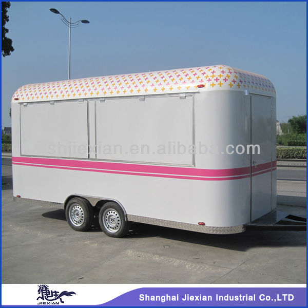 JX-FS480R Snack machines food truck cart burger made in China