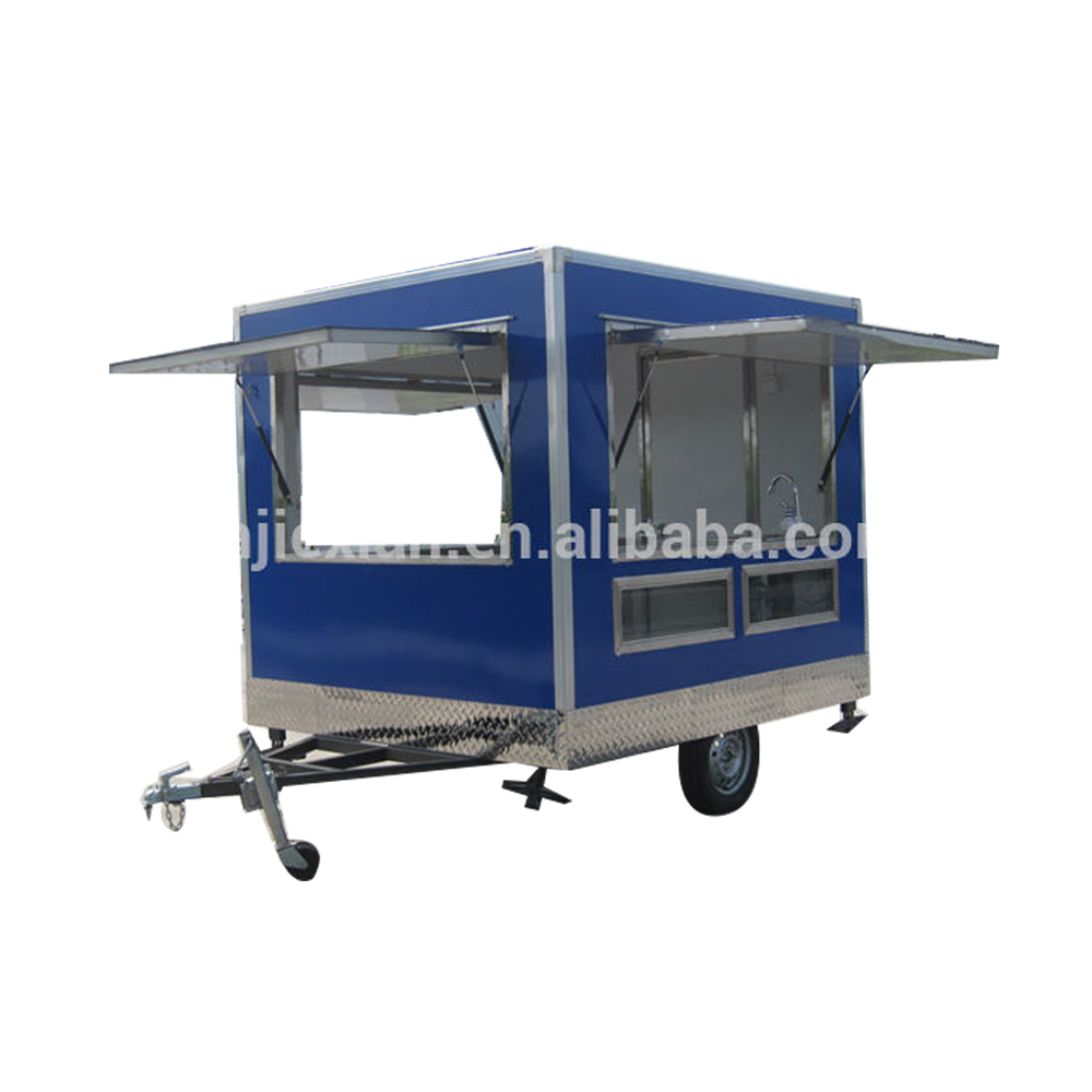 JX-FS250 Factory Price Outdoor Mobile Food Kiosk Trailer